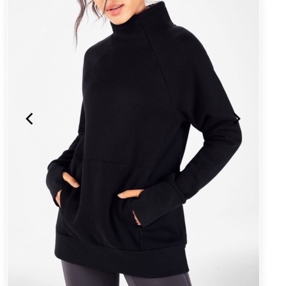 Fabletics Tops - Fabletics Mock Neck Sweatshirt